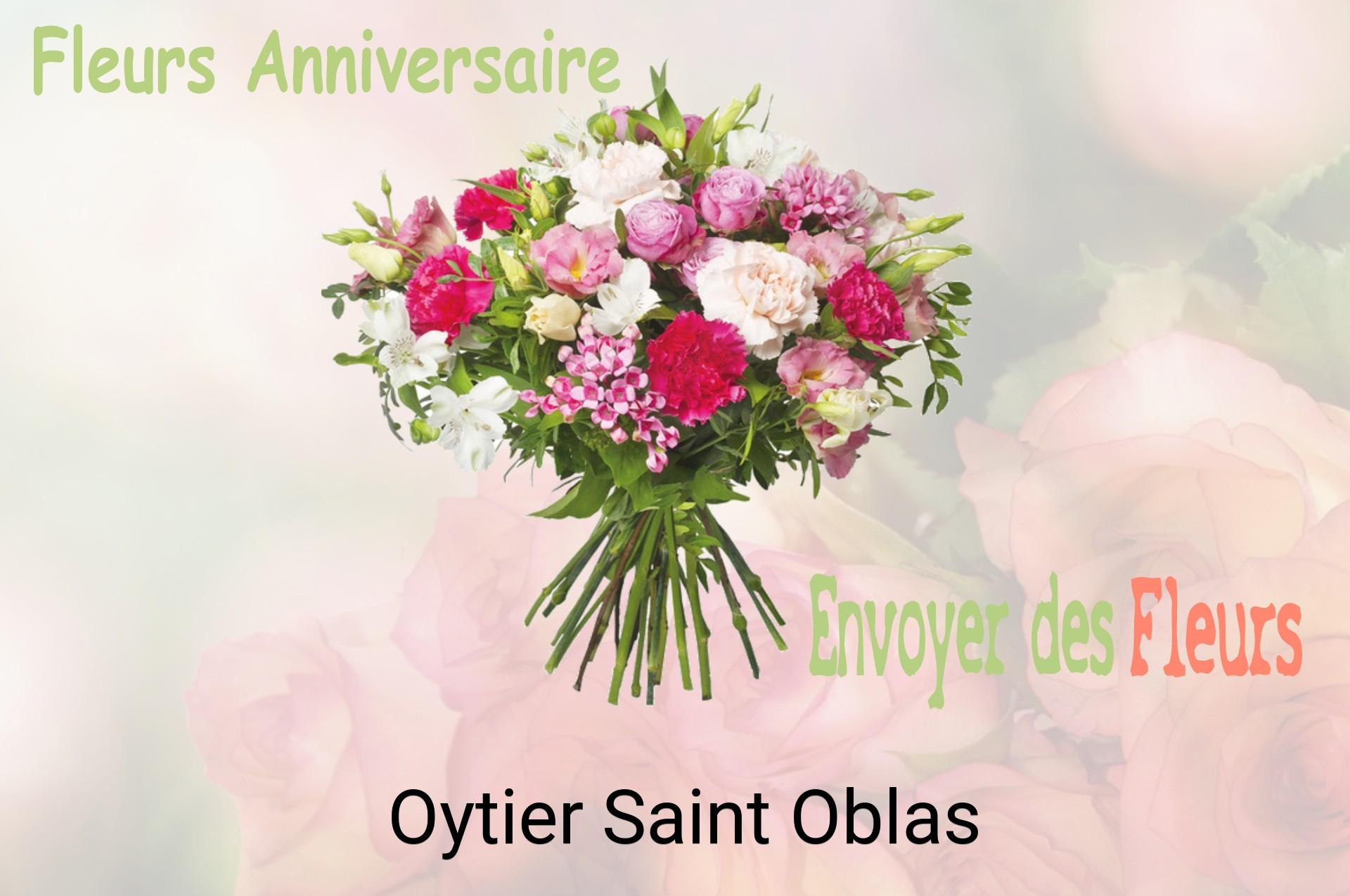 Bouquet de fleurs d’anniversaire livré à Oytier-Saint-Oblas